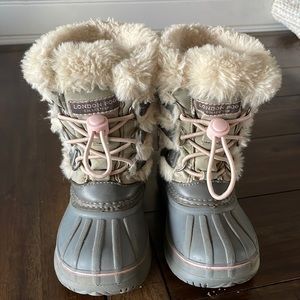 London Fog Toddler Girls Size 7 Winter Boots